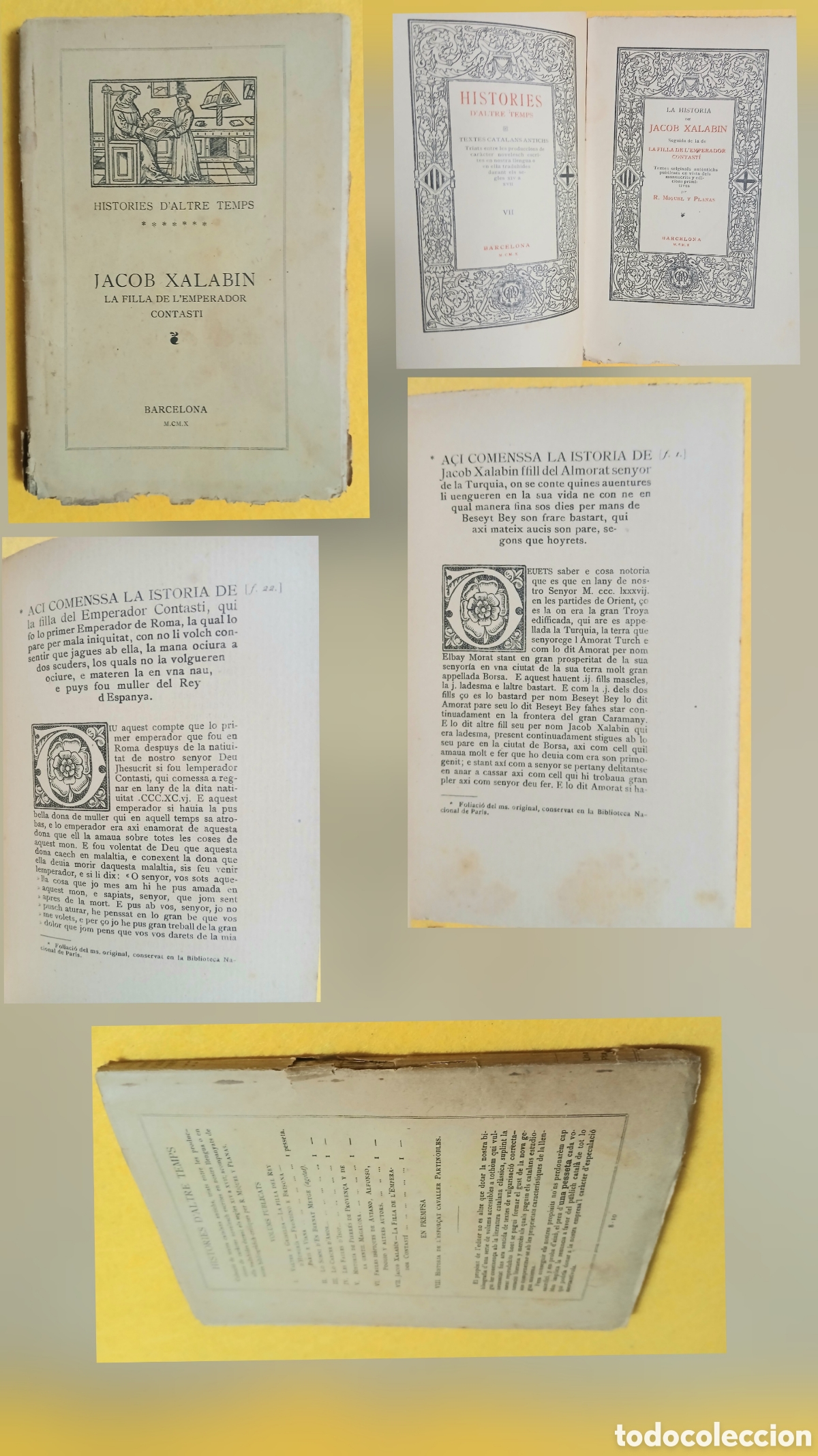 Libros antiguos: Histories daltre temps - Foto 8