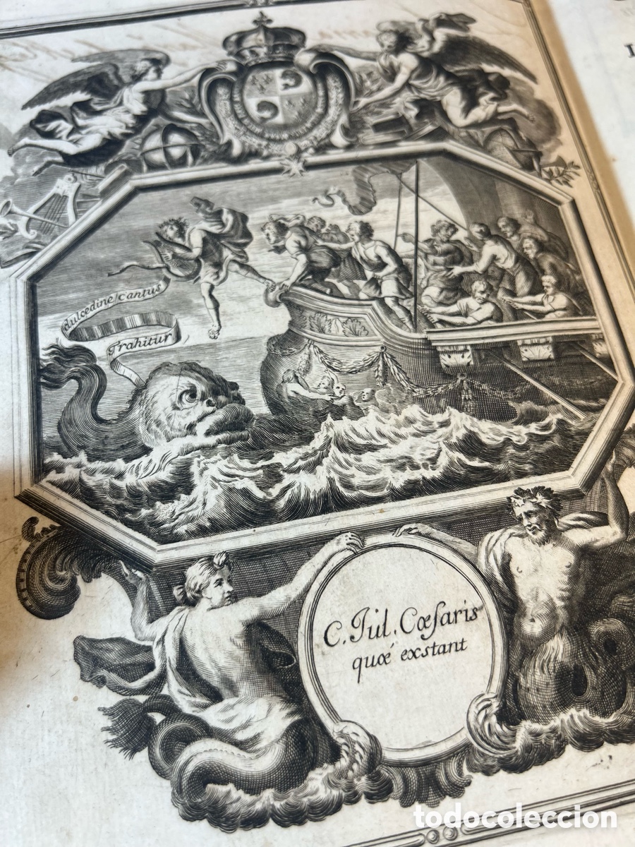Libros antiguos: OBRAS DE JULIO CESAR - 1678 - A2 - Foto 9