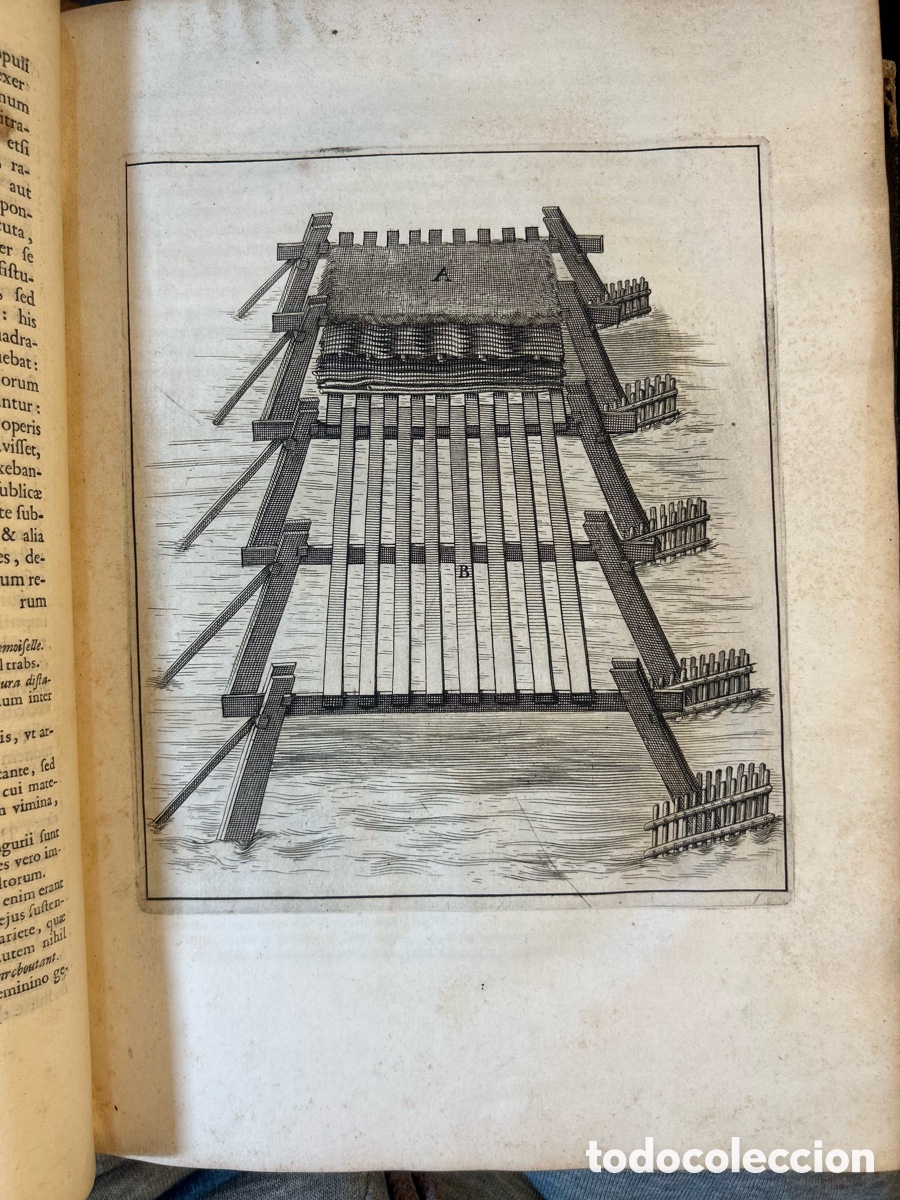 Libros antiguos: OBRAS DE JULIO CESAR - 1678 - A2 - Foto 11