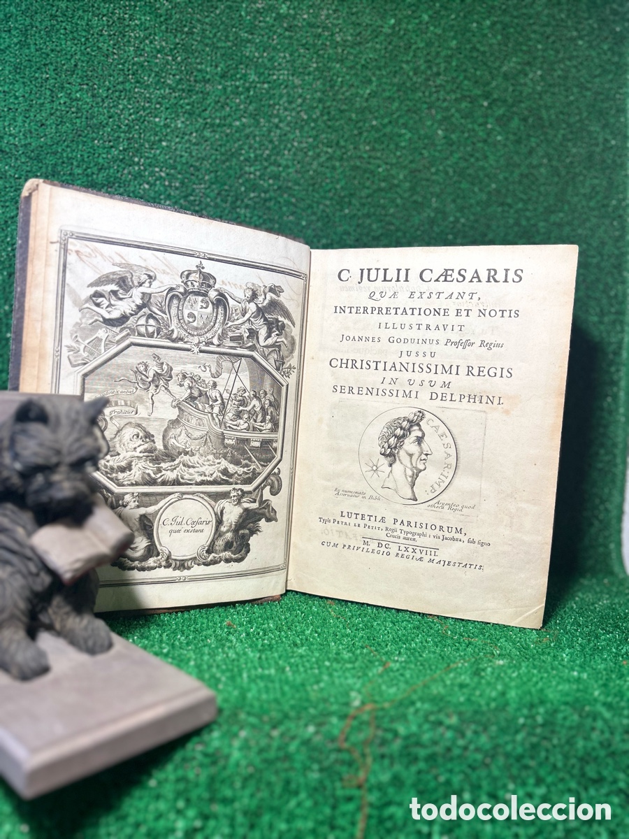 Libros antiguos: OBRAS DE JULIO CESAR - 1678 - A2
