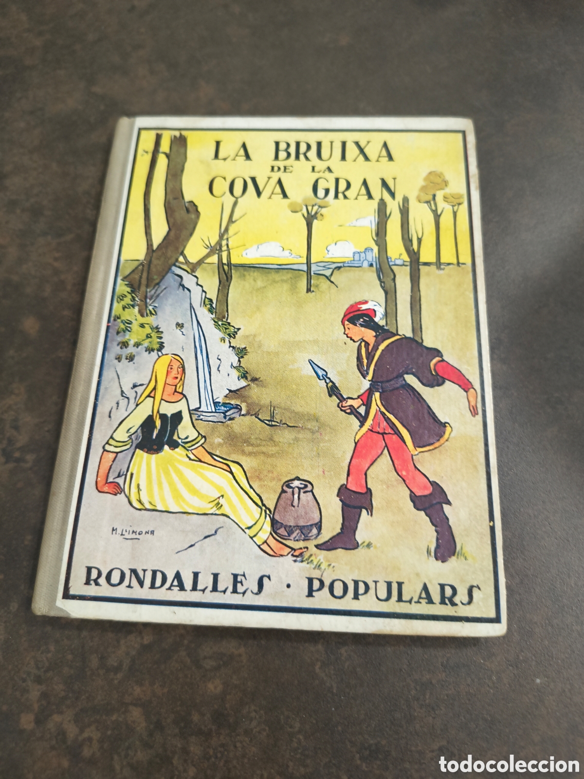 Libros antiguos: LA BRUIXA DE LA COVA GRAN (POLIGLOTA)
