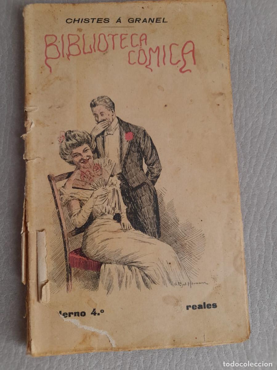 Libros antiguos: Biblioteca comica. Chistes &aacute; granel