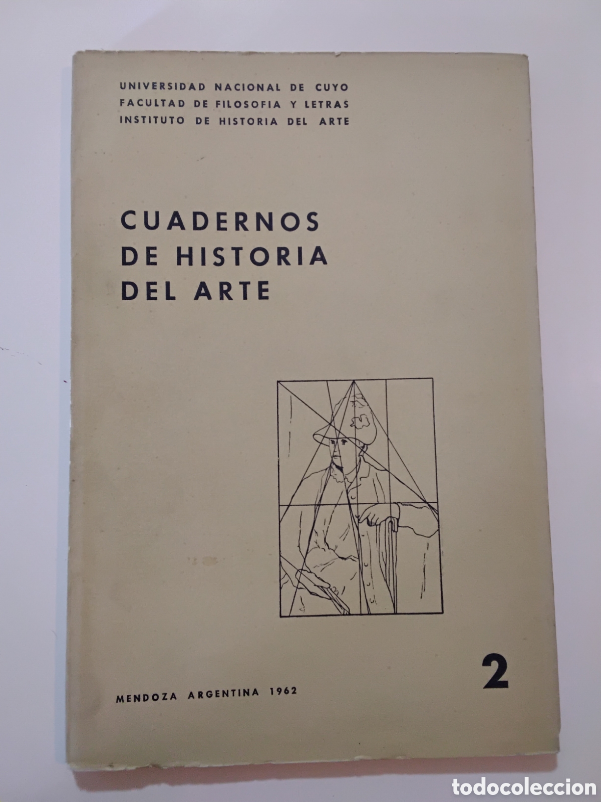 Libros antiguos: Cuadernos de Historia del Arte N.&ordm; 2 &ndash; UNCUYO, Facultad de Filosof&iacute;a y Letras &ndash; 1962
