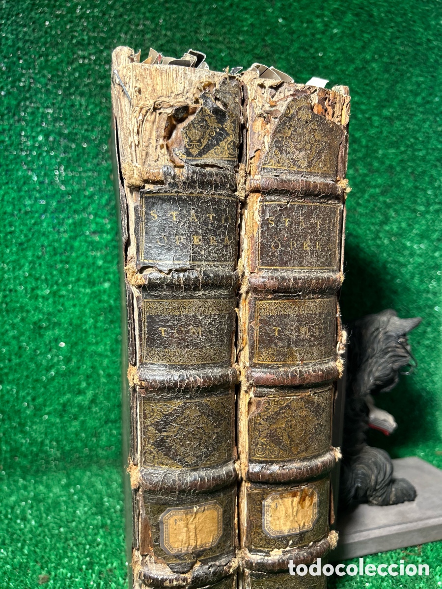 Libros antiguos: OPERA PUBLII PAPINII STATII - 1685 - B4 - Foto 2