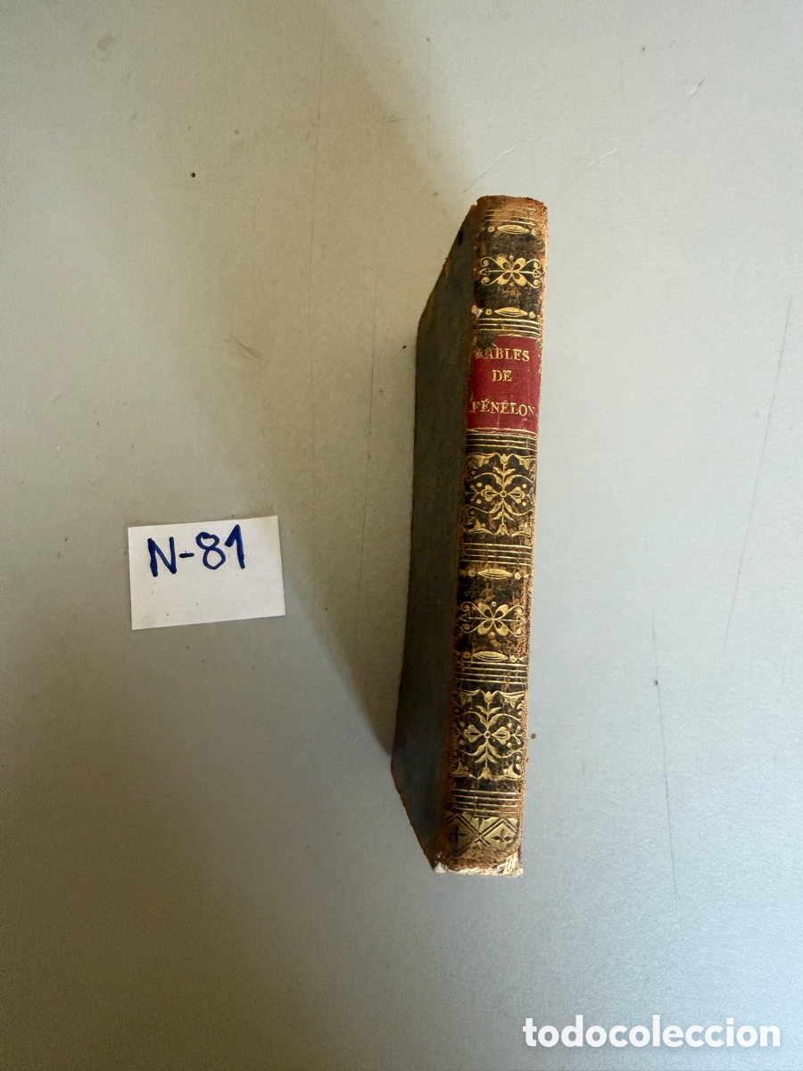 Libros antiguos: Libro antiguo FABLES DE F&Eacute;N&Eacute;LON,