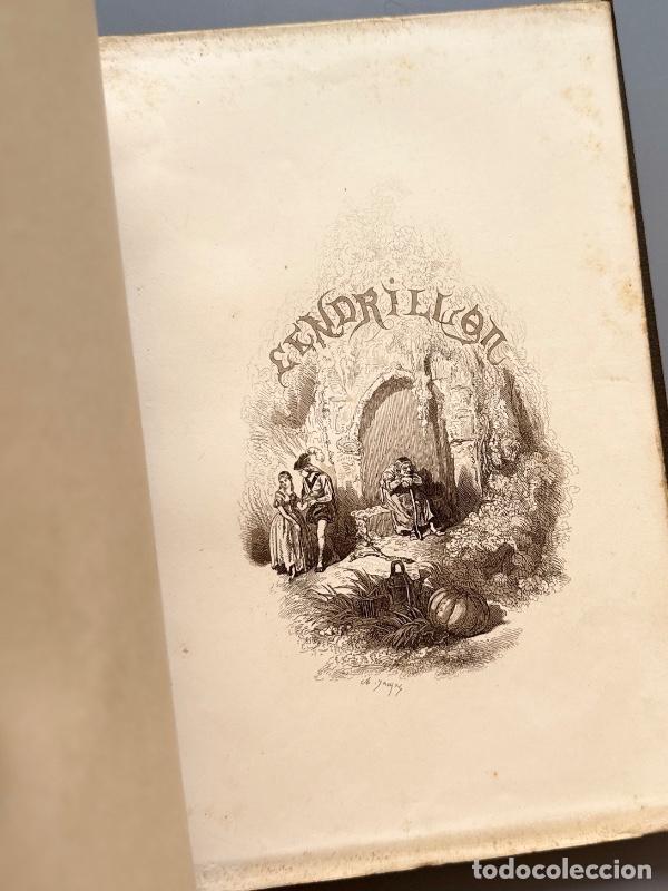 Libros antiguos: Contes de temps pass&eacute;, Charles Perrault - Bertin Libraire-&Eacute;diteur, 1854 - Foto 9