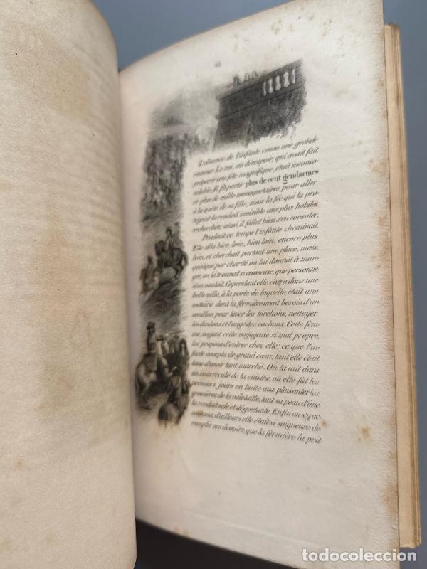 Libros antiguos: Contes de temps pass&eacute;, Charles Perrault - Bertin Libraire-&Eacute;diteur, 1854 - Foto 10