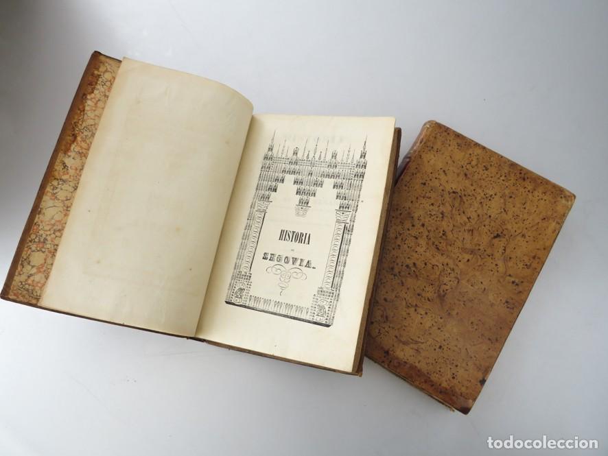 Libros antiguos: HISTORIA DE LA INSIGNE CIUDAD DE SEGOVIA. II TOMOS. DIEGO DE COLMENARES. 1846. SEGOVIA