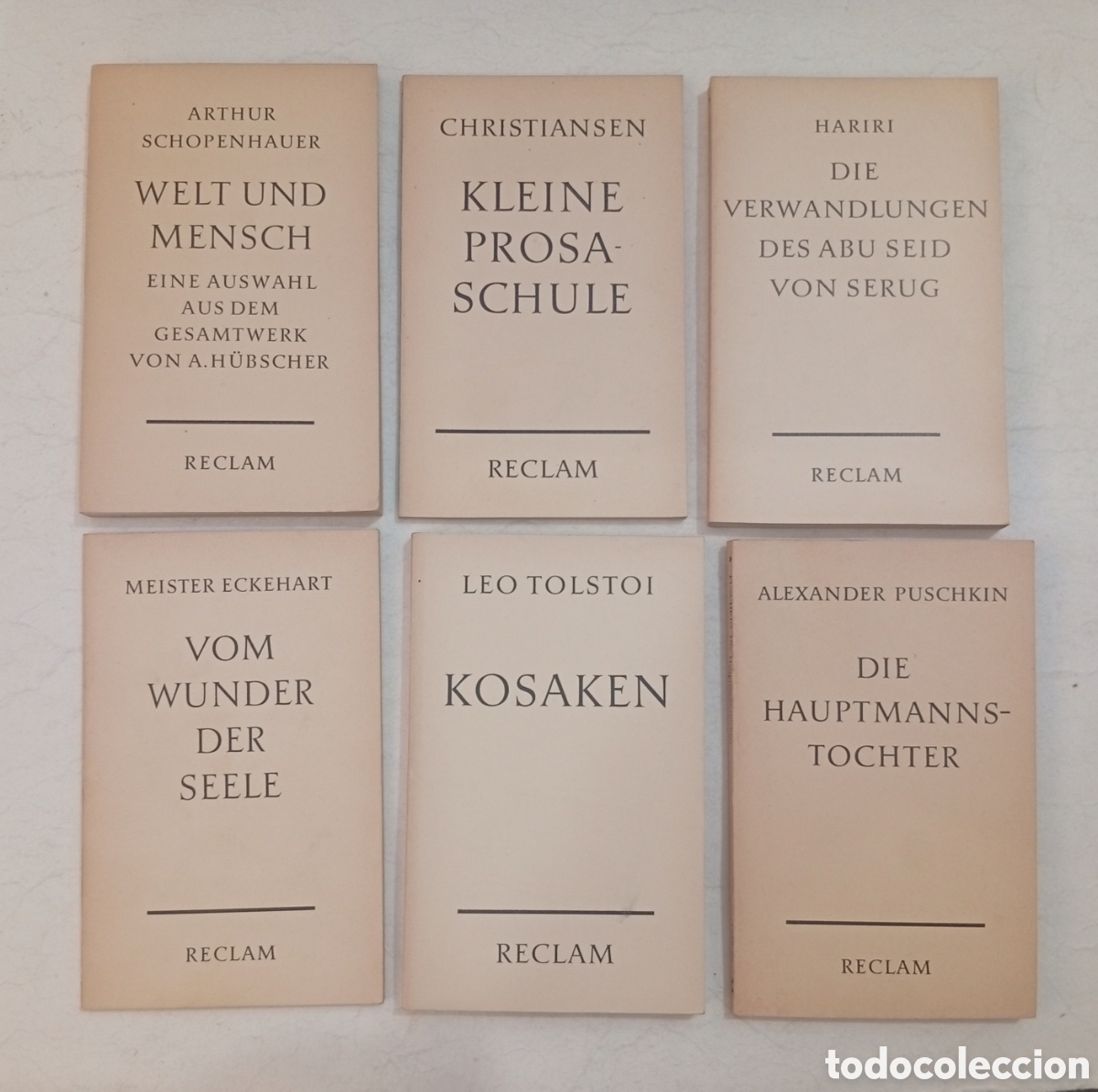 Libros antiguos: Seis libros literatura en alem&aacute;n a&ntilde;os 60