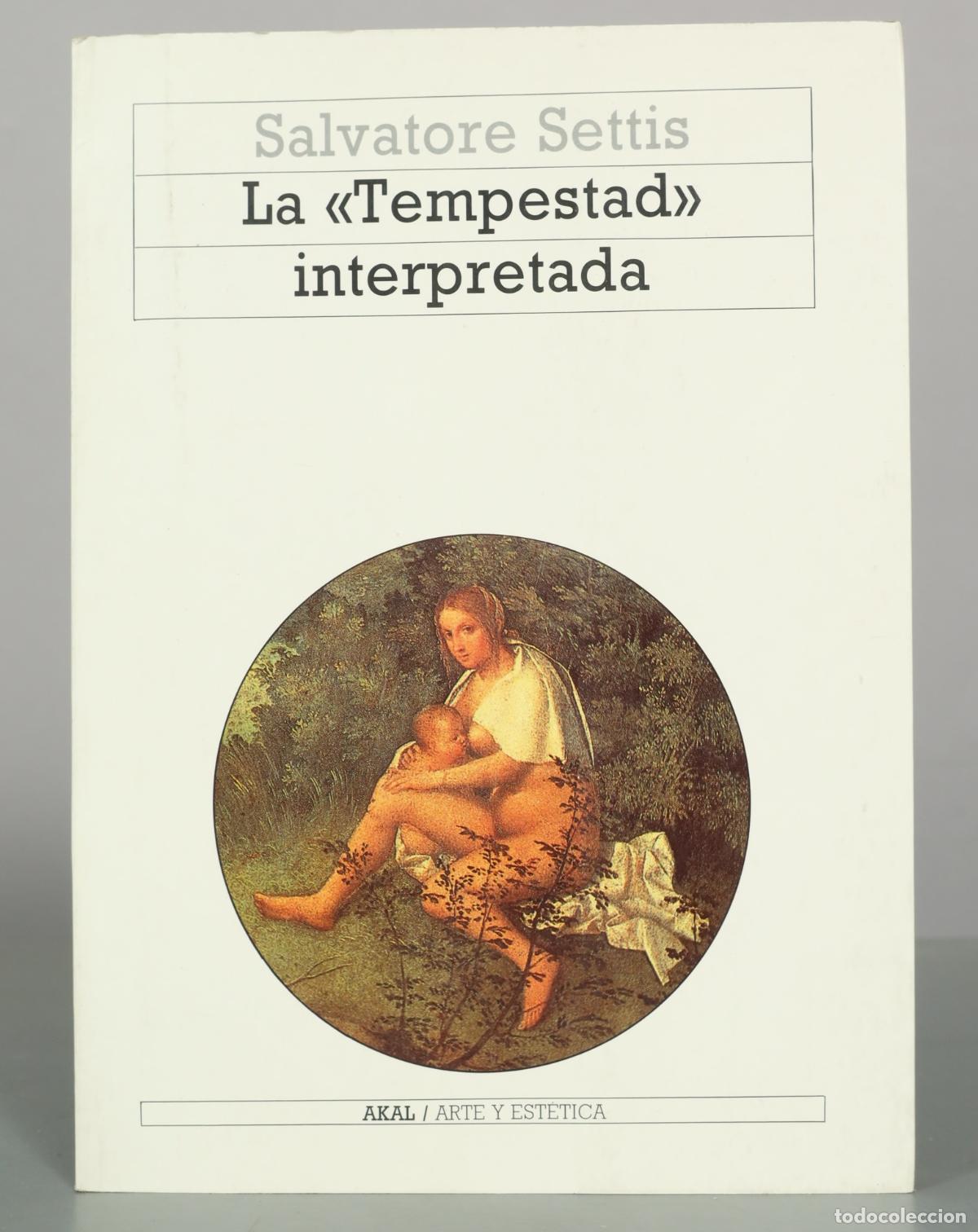 Libros antiguos: La Tempestad Interpretada Settis, Salvatore