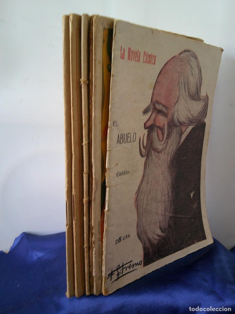 Libros antiguos: &iexcl;&iexcl; La Novela COMICA. (A&ntilde;o-1917.) (6). =GRANDES AUTORES.= !! C-32.