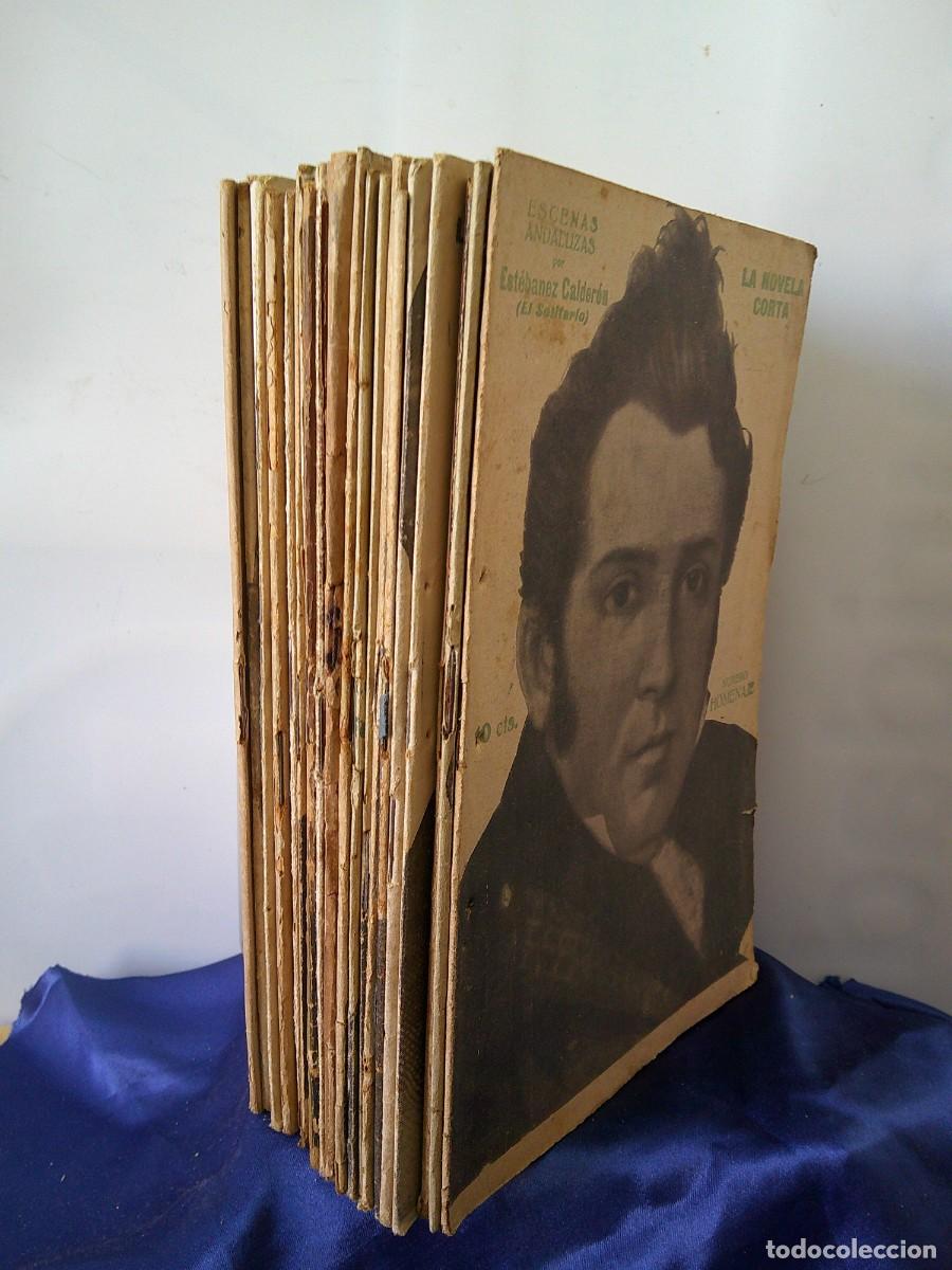 Libros antiguos: &iexcl;&iexcl; Lote: LA NOVELA CORTA. =GRANDES AUTORES= (24.) ( Desde 19&ordm;17...) Caricaturas de los Autores! C-32