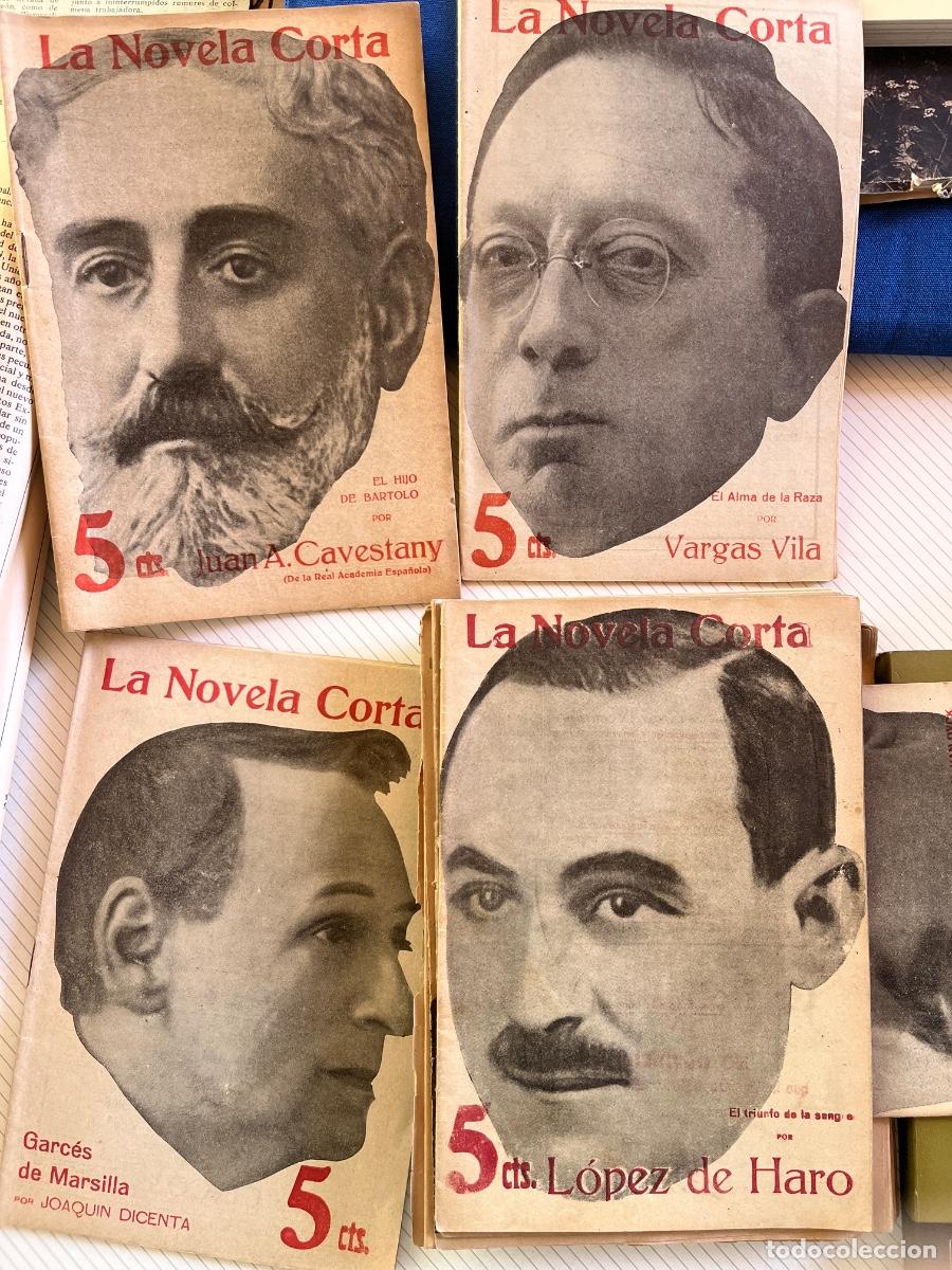 Libros antiguos: 1916-17- La novela corta: L&oacute;pez de Haro, J. Dicenta, Vargas Vila, Juan A. Cavestany