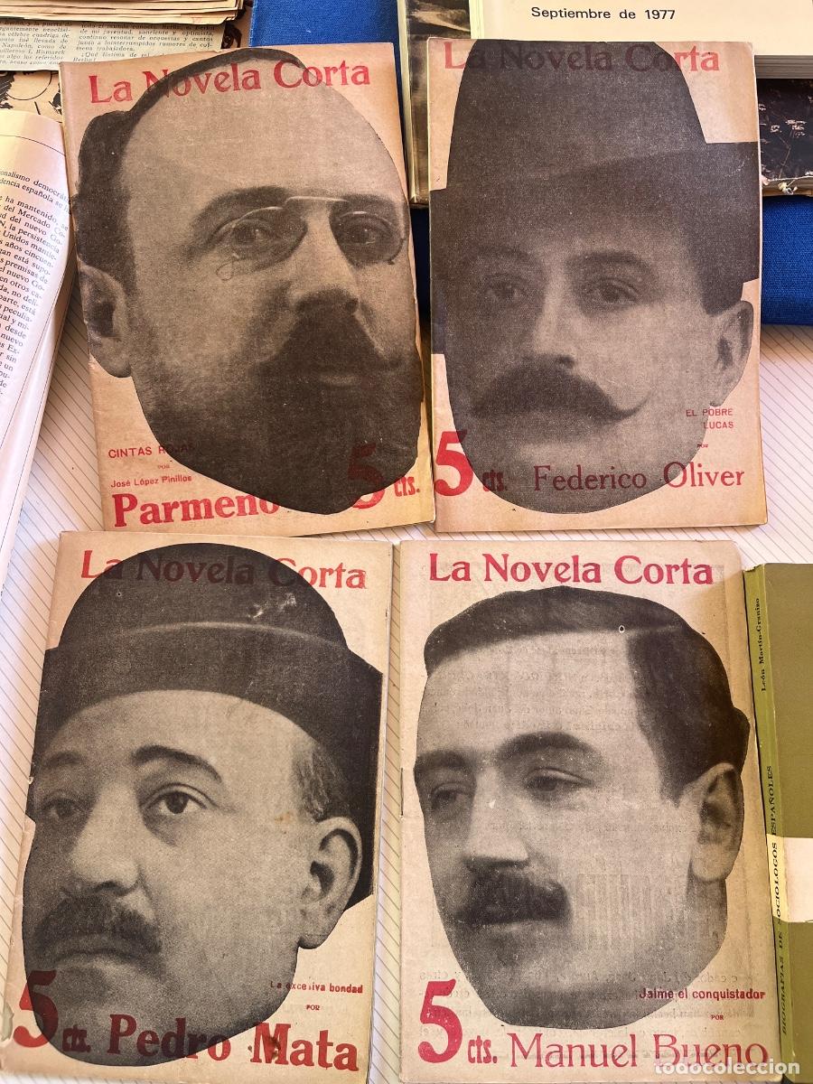 Libros antiguos: 1916-17- La novela corta: Cristobal de Castro, Joaquin Belda, Salvador Rueda, Est&eacute;banez Calder&oacute;n
