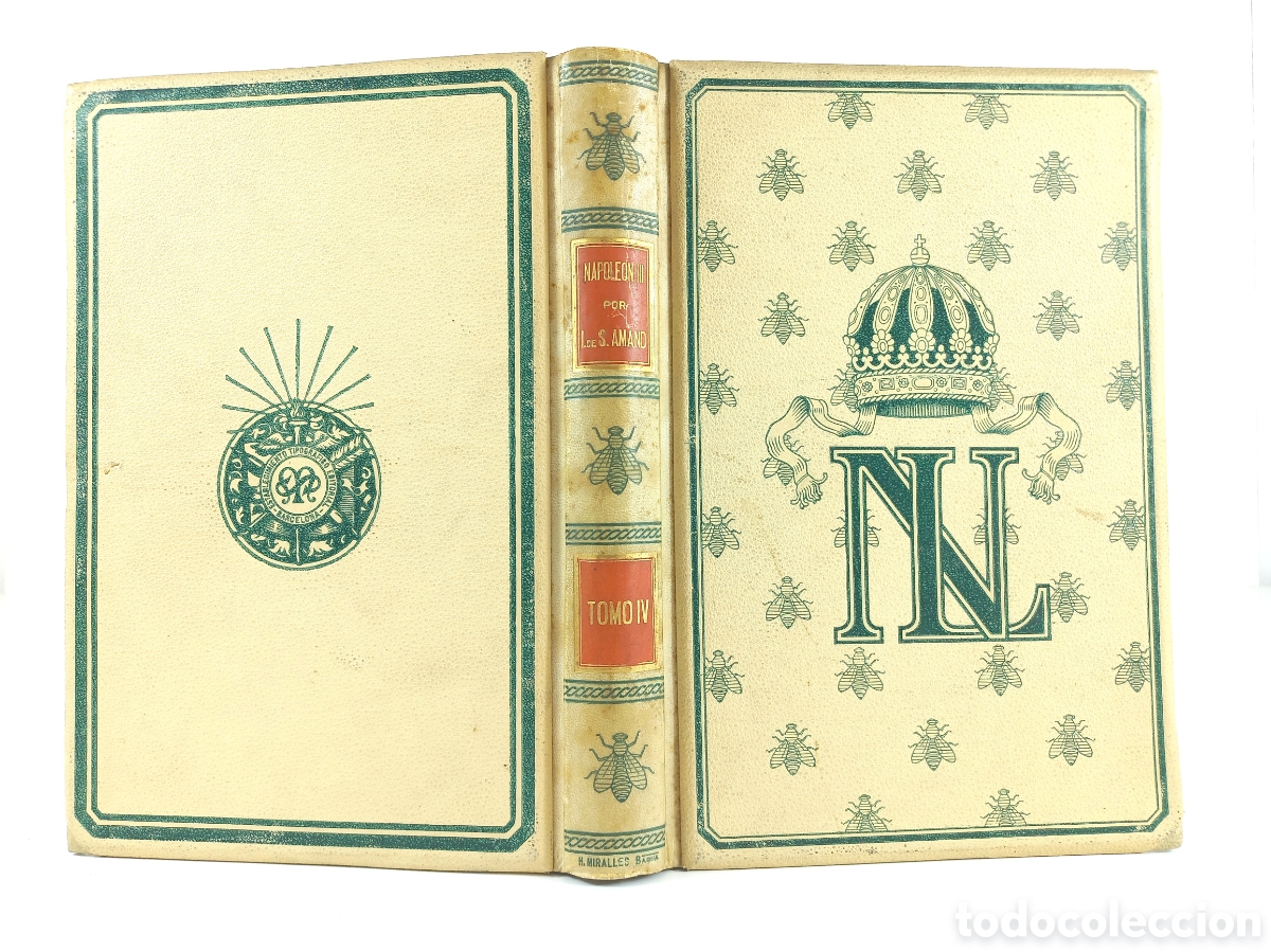 Libros antiguos: Napole&oacute;n III tomo IV. Imbert de Saint-Amand. Montaner y Simon Editores, 1899. Ilustrado.