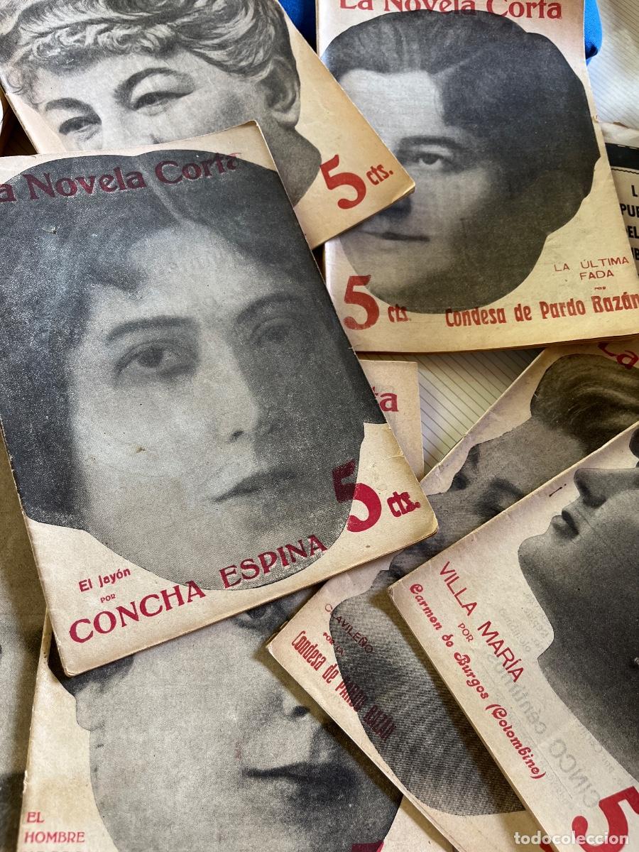 Libros antiguos: La novela corta - Mujeres Autoras: Pardo Baz&aacute;n, Carmen de Burgos, Colombine, Concha Espina