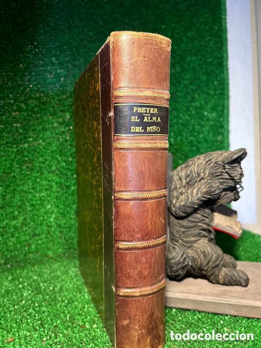 Libros antiguos: EL ALMA DEL NI&Ntilde;O - PREYER - B5 - Foto 2