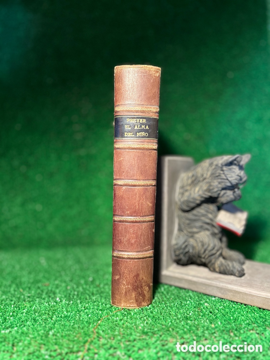 Libros antiguos: EL ALMA DEL NI&Ntilde;O - PREYER - B5