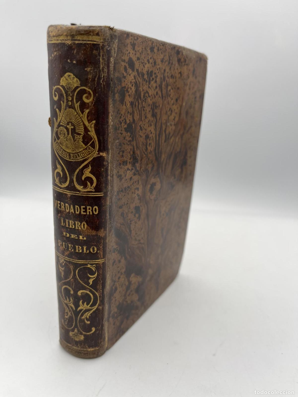 Libros antiguos: Verdadero libro del pueblo - Madama de Beaumont - Foto 3
