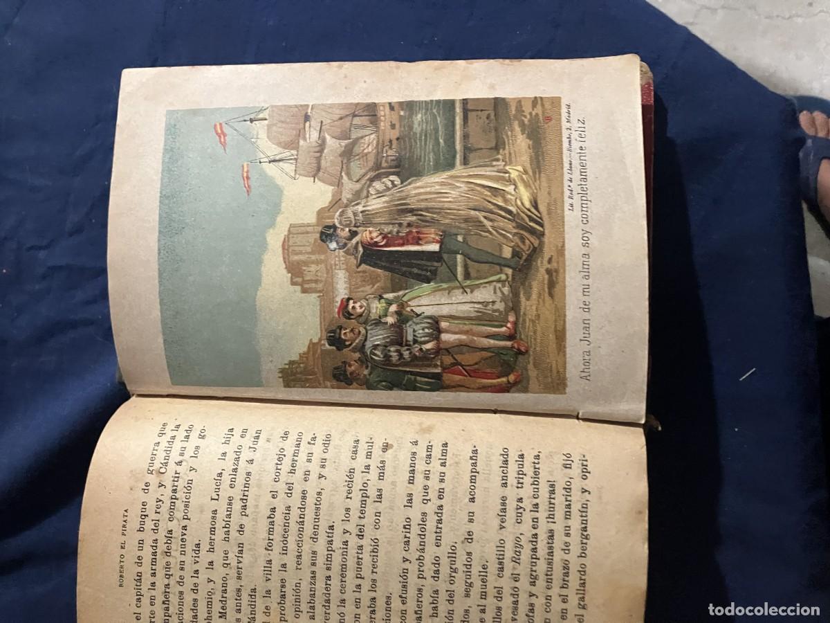 Libros antiguos: ROBERTO EL PIRATA O EL NIETO DEL DIABLO. - Foto 10