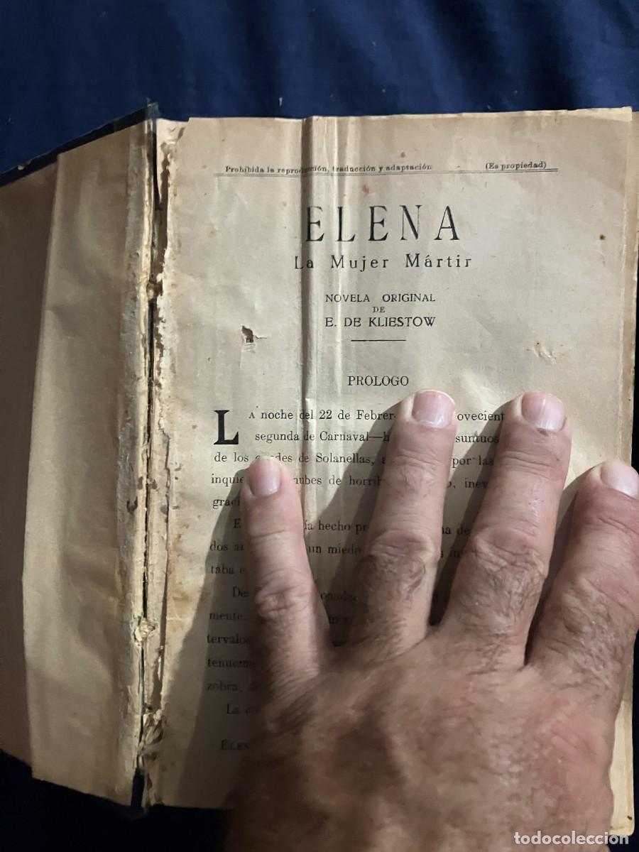Libros antiguos: ELENA, LA MUJER MARTIR - Foto 2