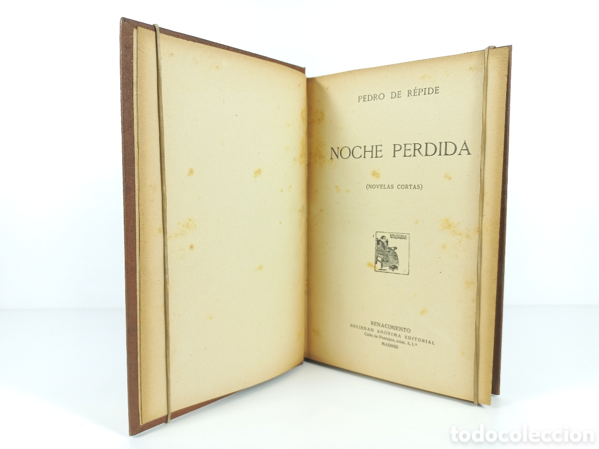 Libros antiguos: Noche Perdida. Pedro de R&eacute;pide. Renacimiento. - Foto 4
