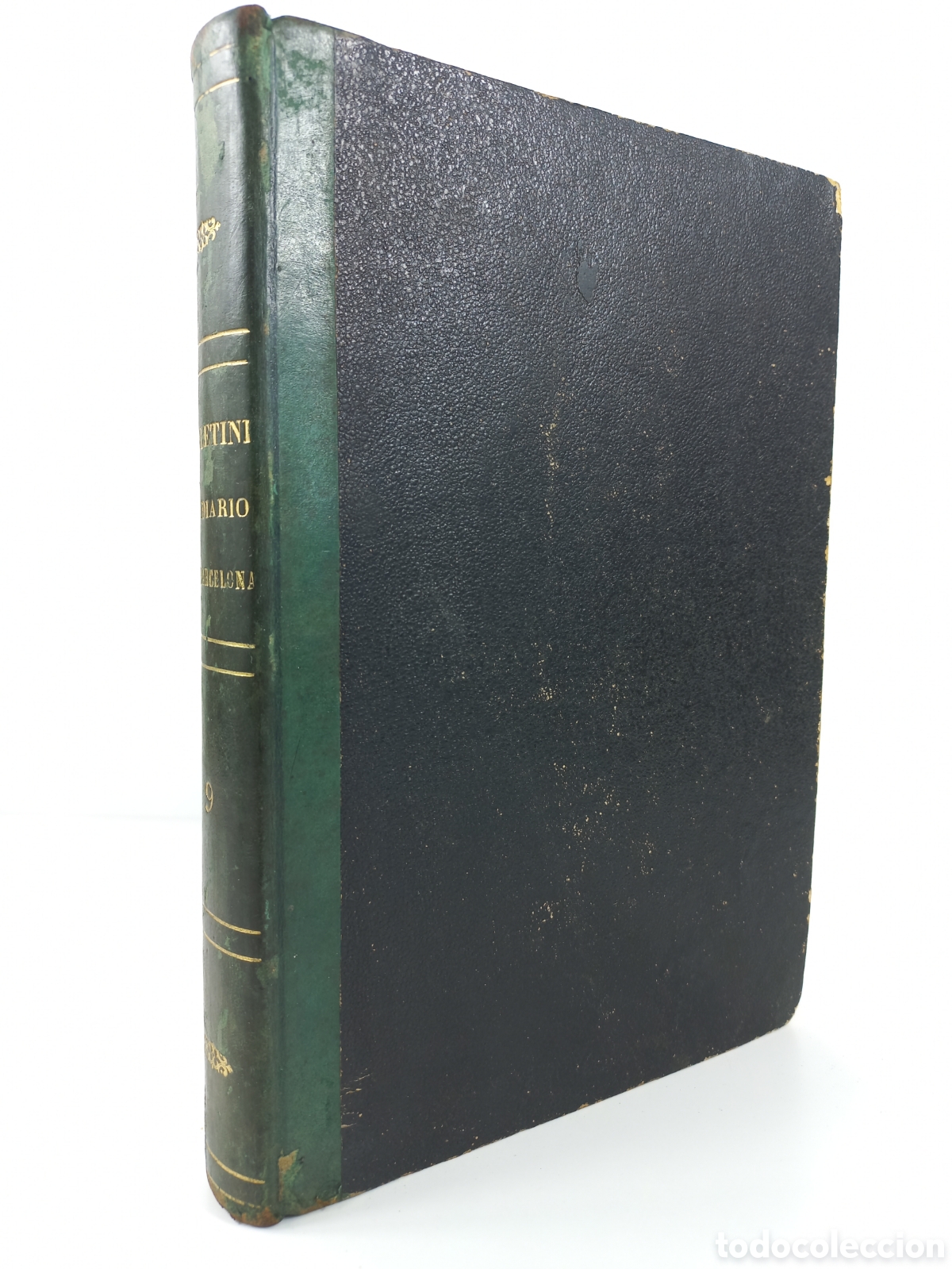Libros antiguos: Follet&iacute;n del Diario de Barcelona IX. Imprenta del diario de Barcelona, 1867.