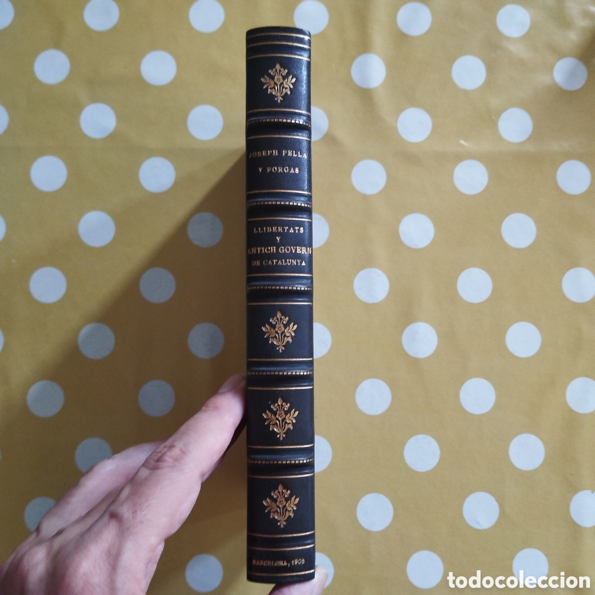 Libros antiguos: JOSEPH PELLA Y FORGAS LLIBERTATS Y ANTICH GOVERN DE CATALUNYA CONFERENCIAS 1905 ESTUDIS UNIVERSITARI