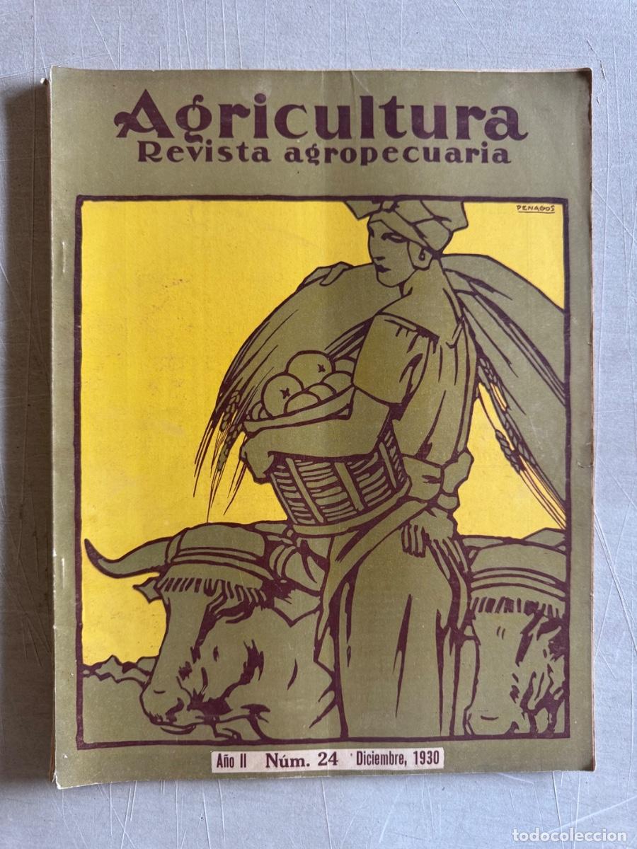 Libros antiguos: Revista Agricultura, Olivo y Aceite, Los orujos de aceituna en ganaderia, A&ntilde;o 1930