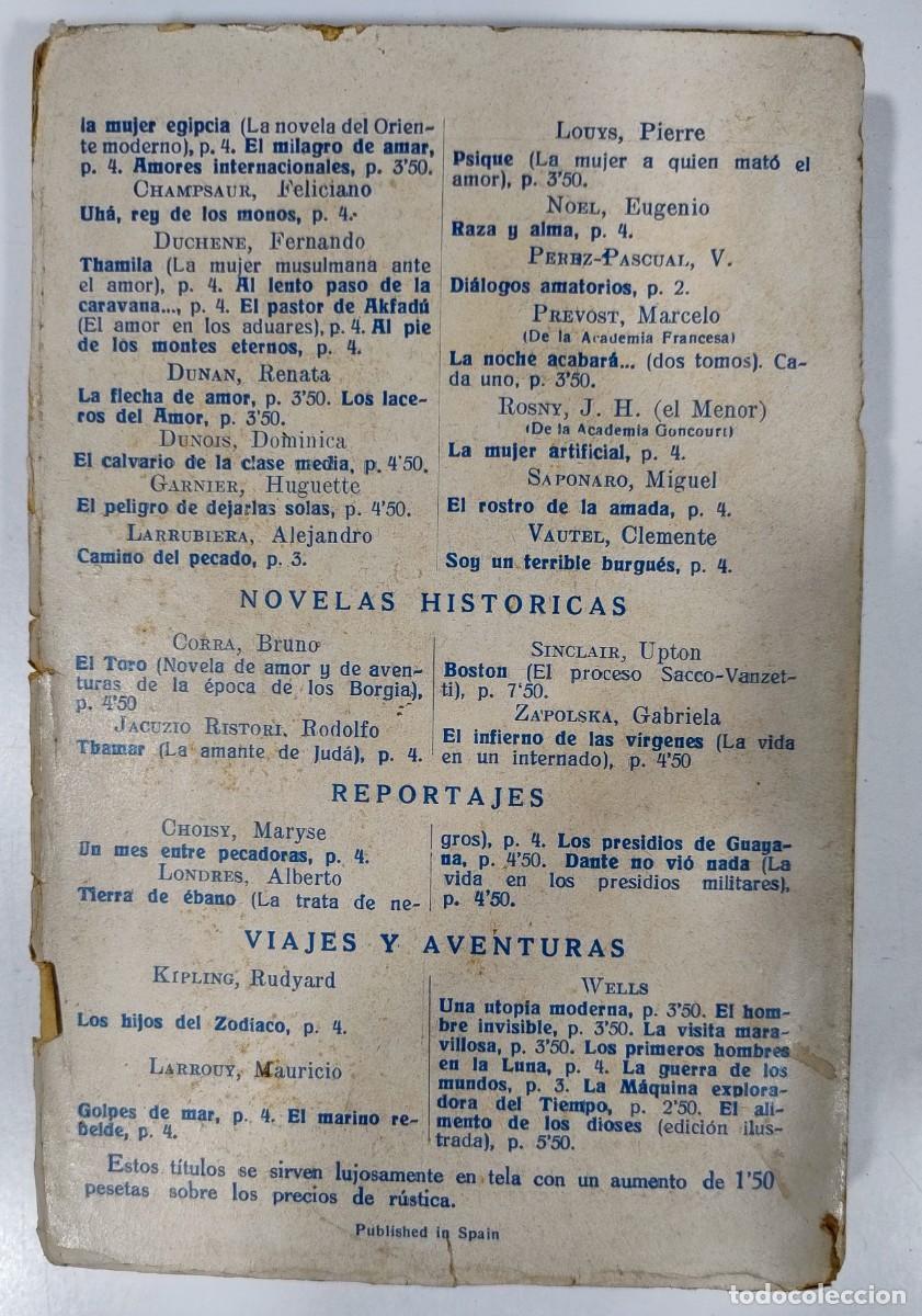 Libros antiguos: Pitigrilli. El cintur&oacute;n de Castidad. Editorial B. Bauz&aacute;. - Foto 3
