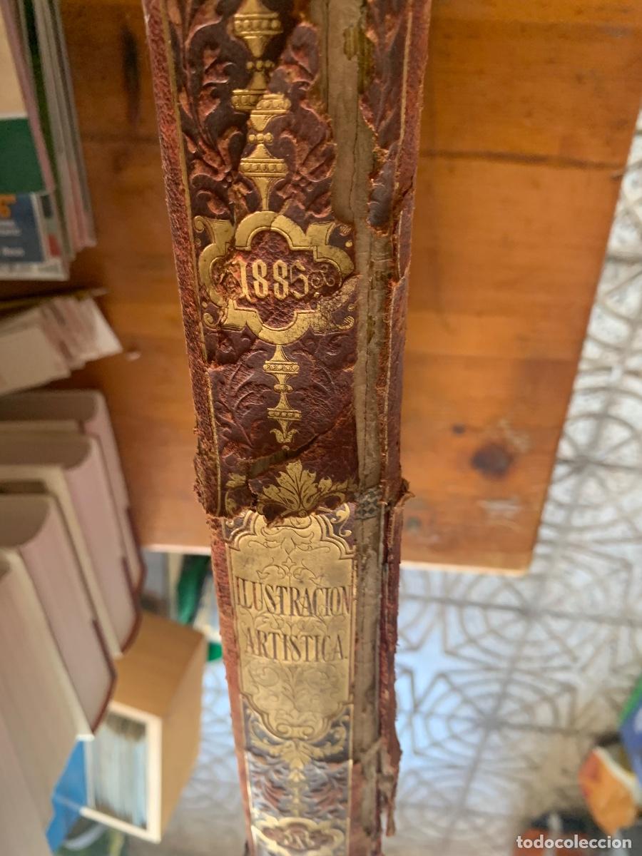 Libros antiguos: La Ilustraci&oacute;n art&iacute;stica 1885 - Foto 5