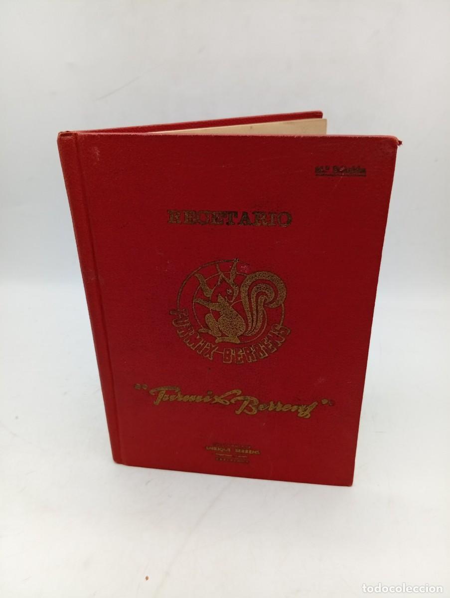 Libros antiguos: RECETARIO. TURMIX BERRENS. SIN FECHAR. PAGS : 80.
