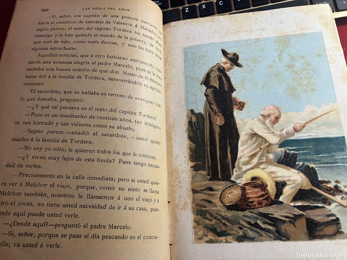 Libros antiguos: LAS TRAGEDIAS DE LA VIDA O LAS REDES DEL AMOR - Foto 6