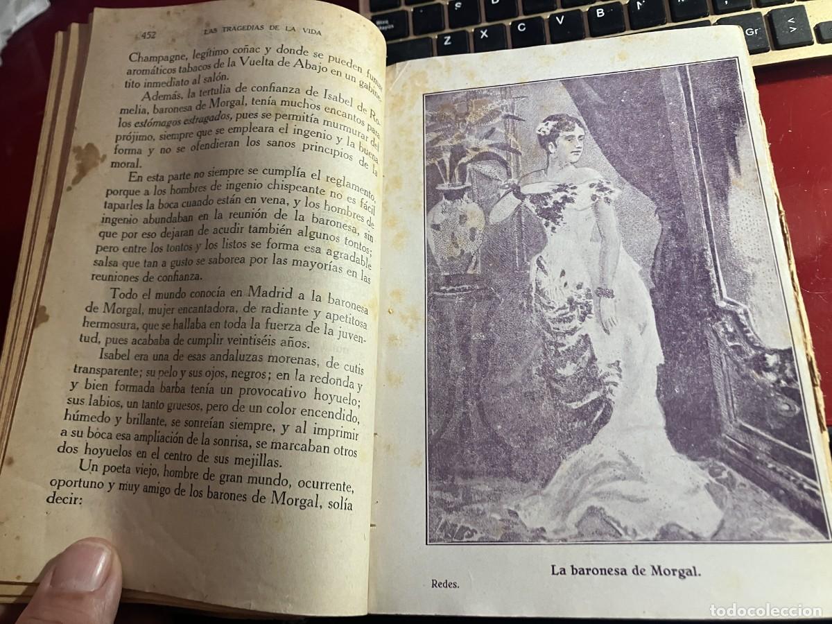 Libros antiguos: LAS TRAGEDIAS DE LA VIDA O LAS REDES DEL AMOR - Foto 7
