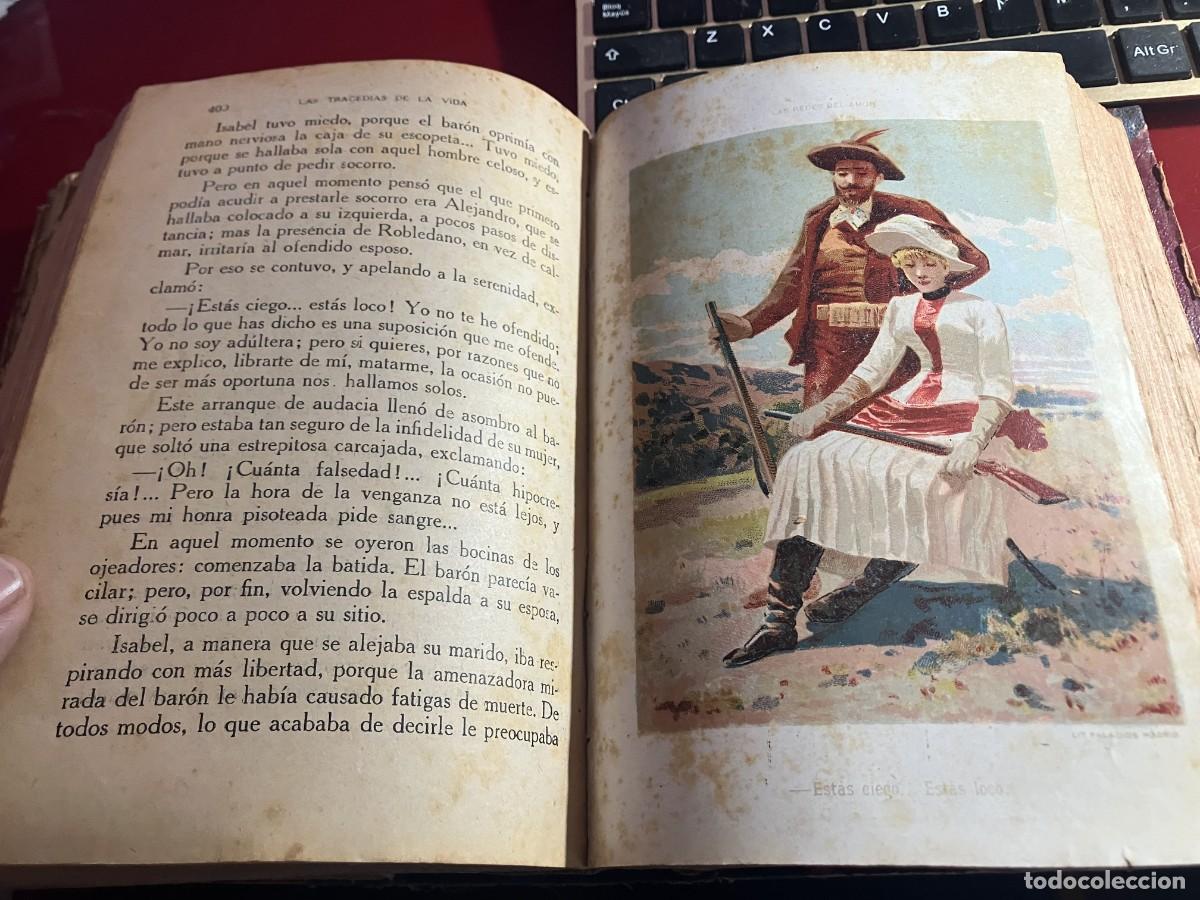 Libros antiguos: LAS TRAGEDIAS DE LA VIDA O LAS REDES DEL AMOR - Foto 8