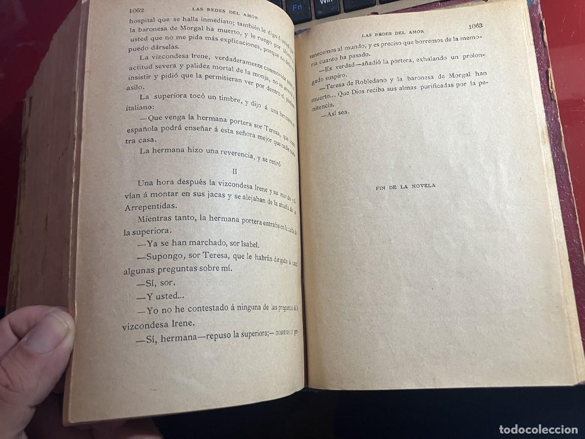Libros antiguos: LAS TRAGEDIAS DE LA VIDA O LAS REDES DEL AMOR - Foto 9