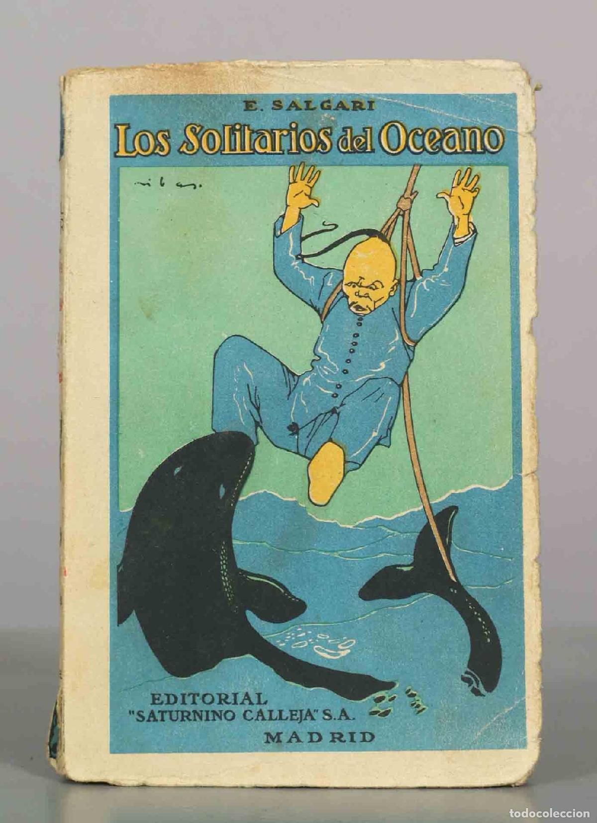 Libros antiguos: Los Solitarios del Oc&eacute;ano - Emilio Salgari -