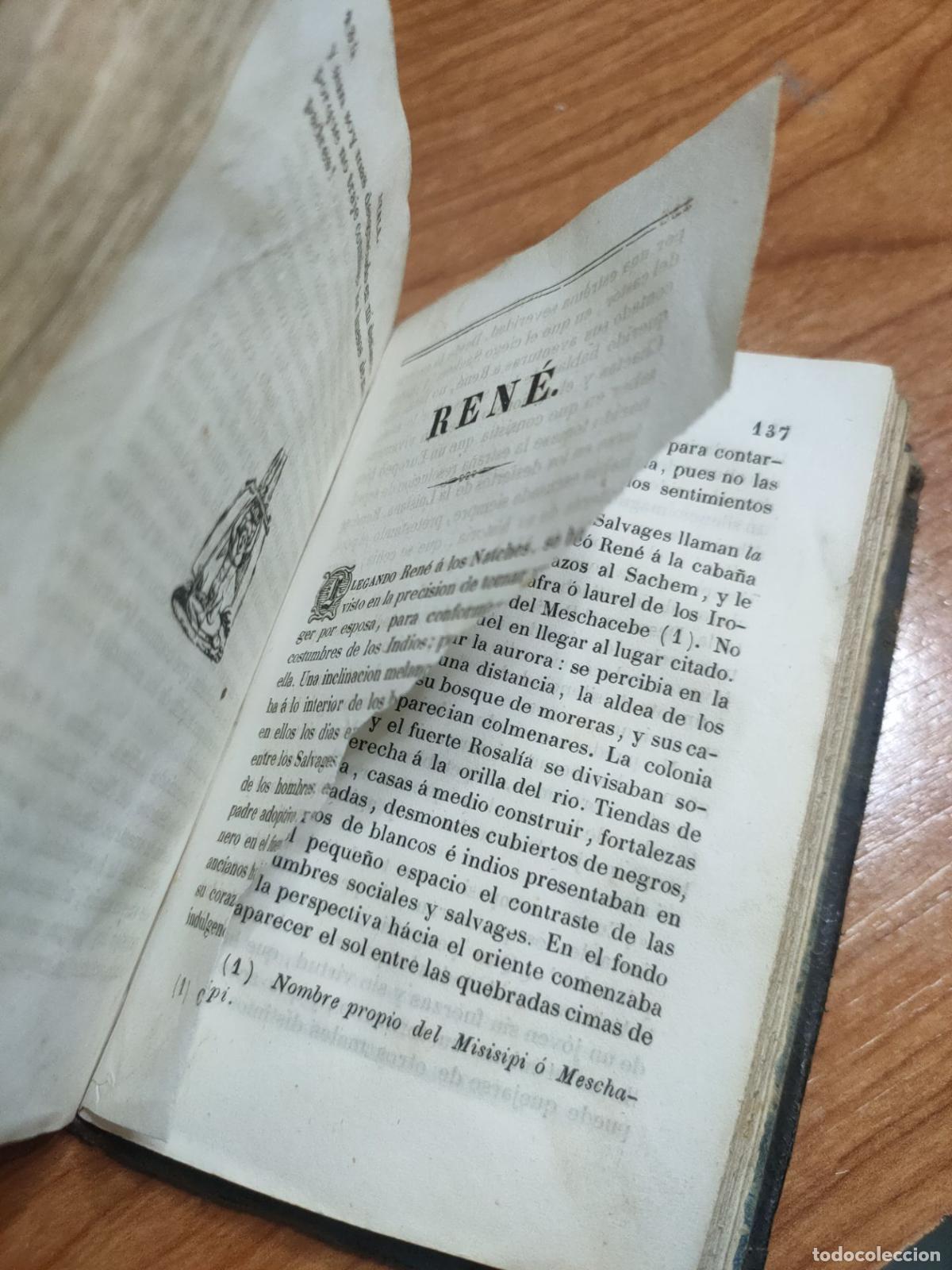 Libros antiguos: Atala y Ren&eacute; - Chateaubriand - Foto 3