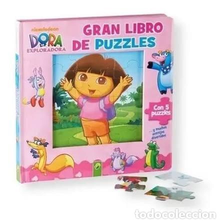 Libros antiguos: Gran Libro De Puzzles, Cuento Y Actividades: Dora la Exploradora - Varios - Schwager y Steintein Ver