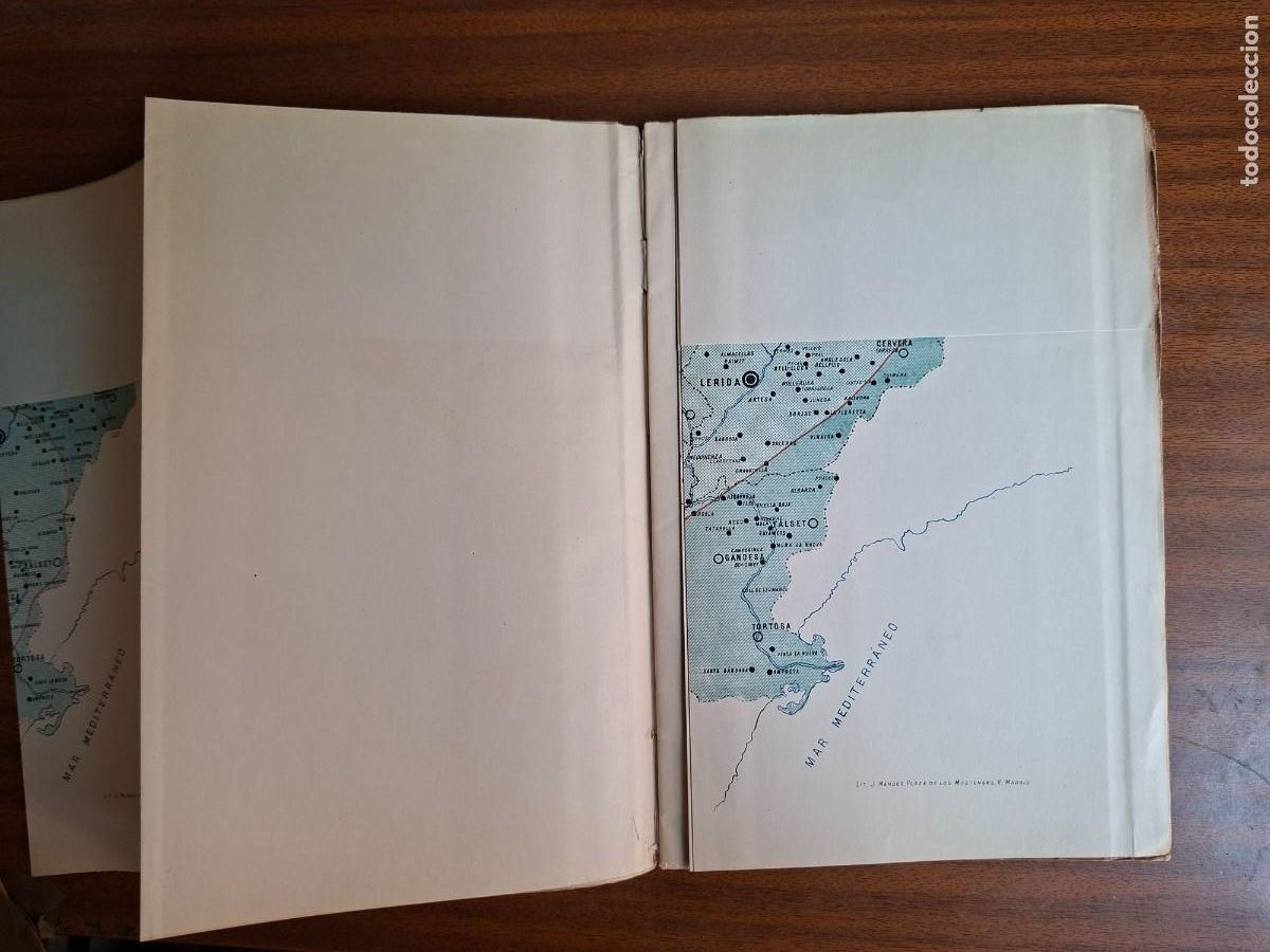 Libros antiguos: Instrucciones para la previsi&oacute;n y anuncio de crecidas - Foto 8