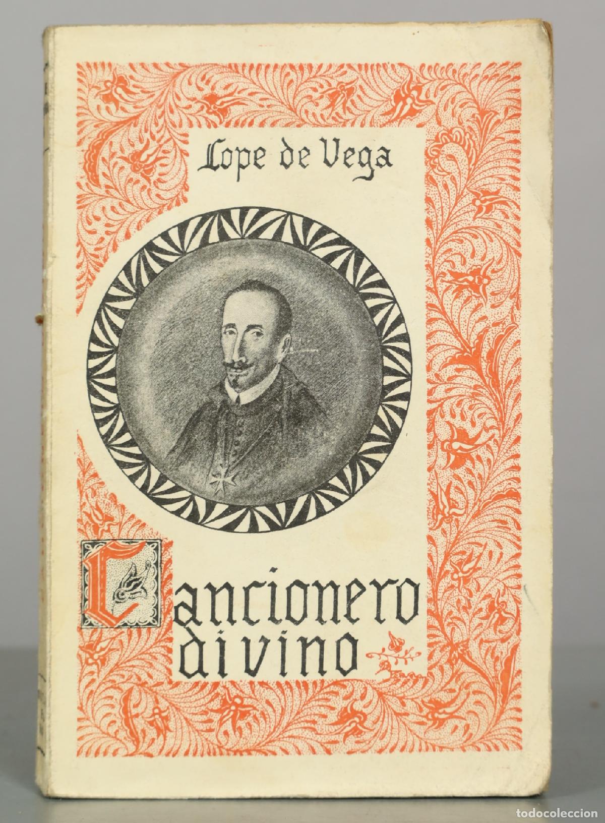 Libros antiguos: Cancionero divino. Antolog&iacute;a de l&iacute;rica sagrada - Lope de Vega - Apostolado de la Prensa
