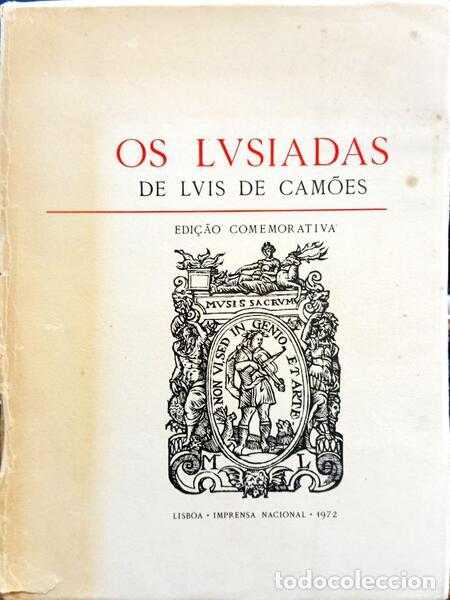 Libros antiguos: CAM&Otilde;ES. (Luis Vaz de) - OS LUSIADAS.
