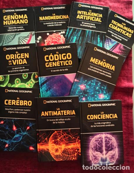 Libros antiguos: Oferton. 10 tomos de National Geographic Fronteras de la ciencia. Como nuevos.