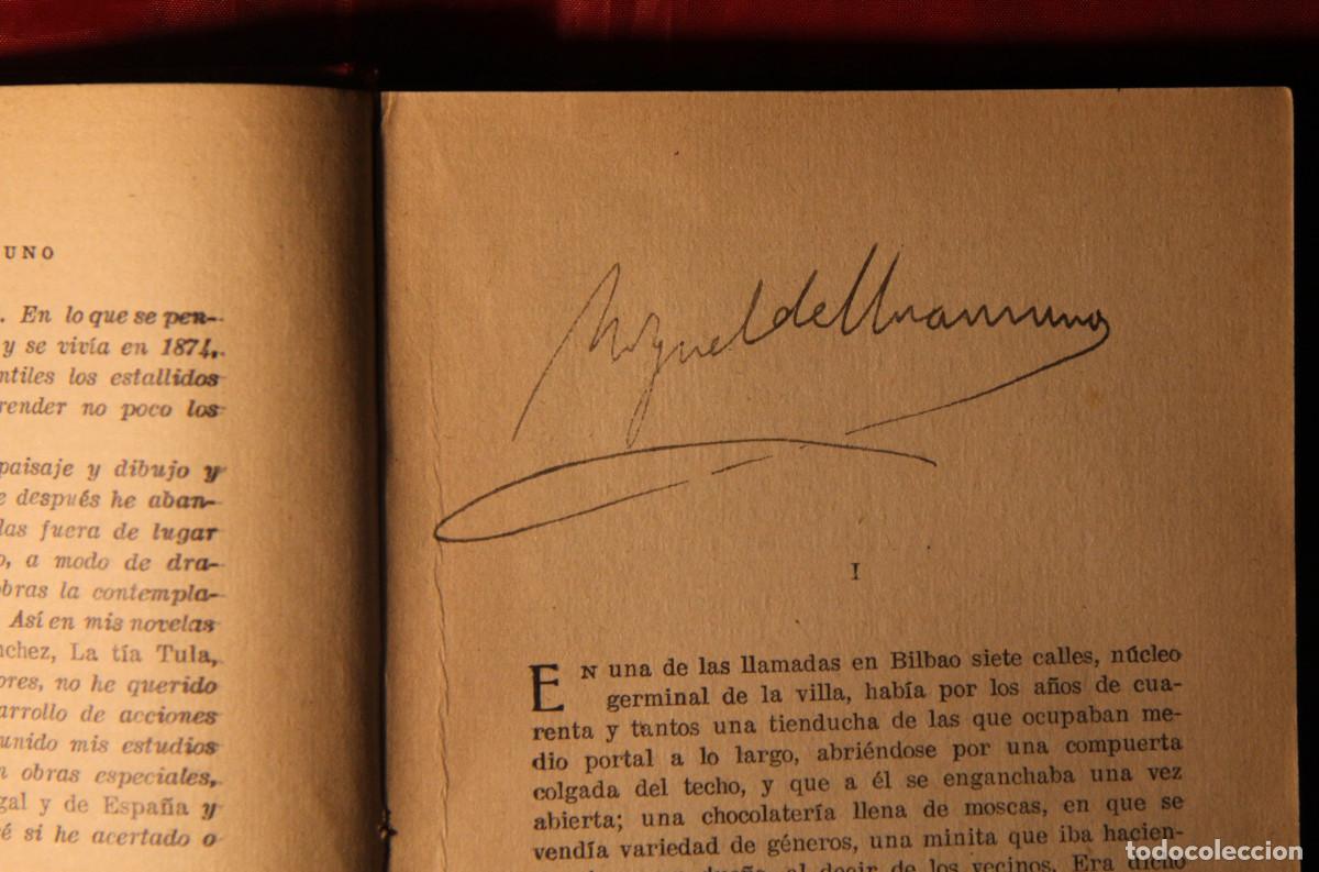 Libros antiguos: MIGUEL DE UNAMUNO - Paz en la guerra 1923 - FIRMADO POR EL AUTOR