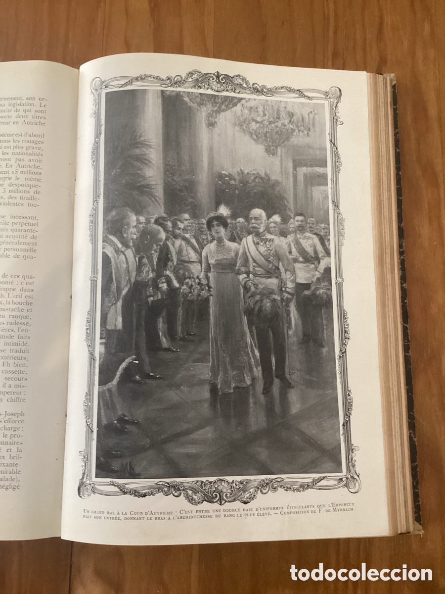 Libros antiguos: Revista LECTURES POUR TOUS 1911. Tomo Encuadernado Ilustrado