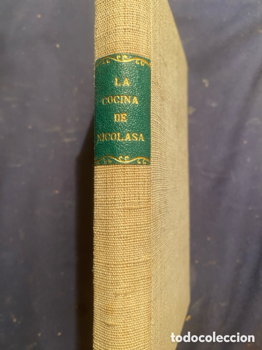 Libros antiguos: NICOLASA PRADERA: - LA COCINA DE NICOLASA - (1935)