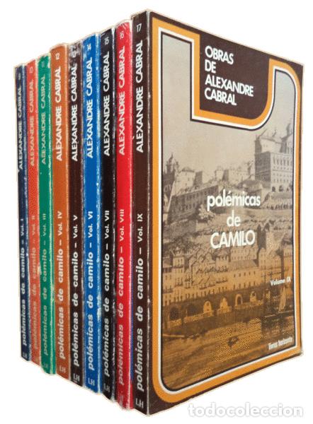 Libros antiguos: CABRAL. (Alexandre) - POL&Eacute;MICAS DE CAMILO. - Foto 3