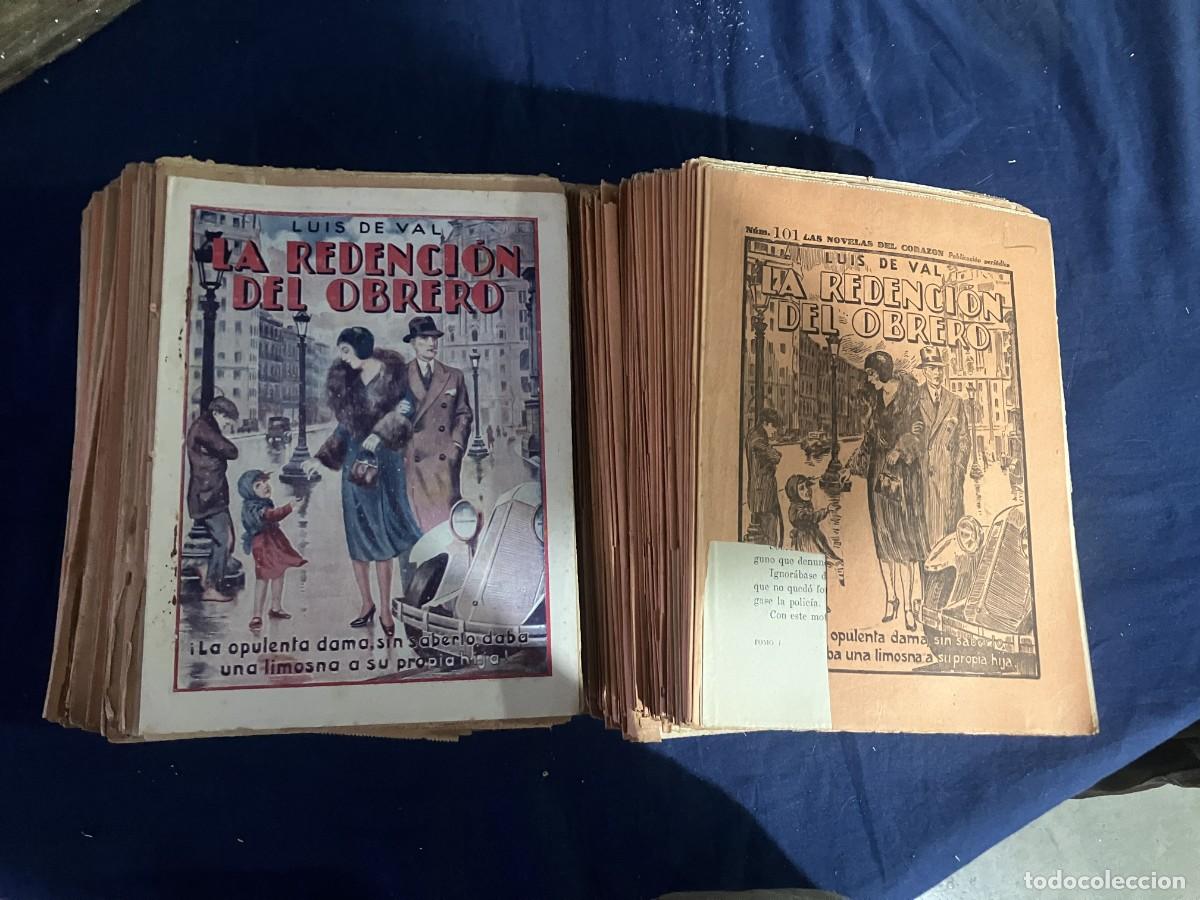 Libros antiguos: LA REDENCION DEL OBRERO DE LUIS DEL VAL. COMPLETA!