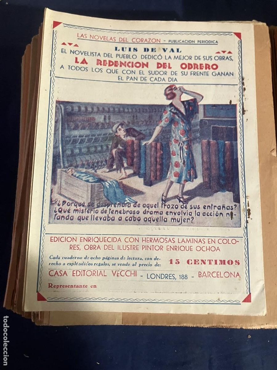 Libros antiguos: LA REDENCION DEL OBRERO DE LUIS DEL VAL. COMPLETA! - Foto 8