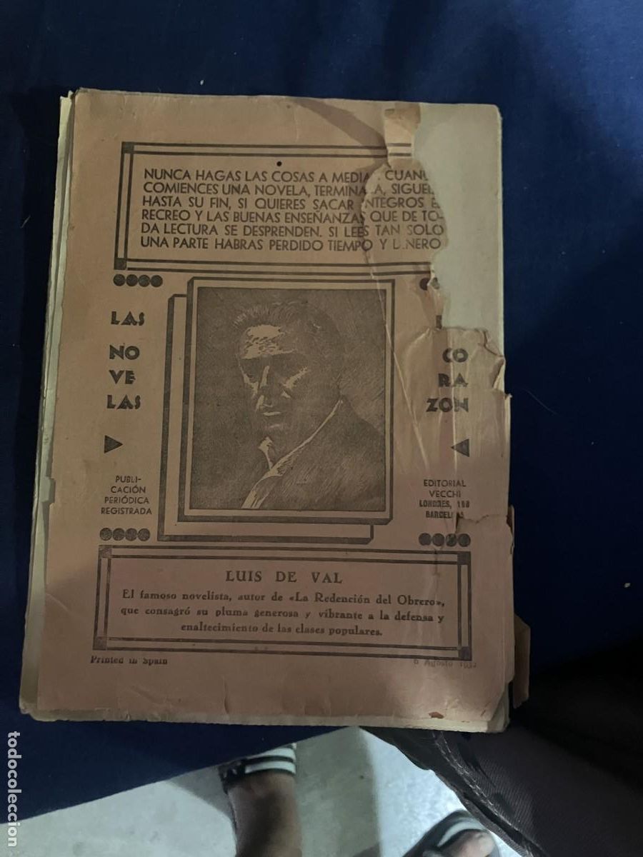 Libros antiguos: LA REDENCION DEL OBRERO DE LUIS DEL VAL. COMPLETA! - Foto 11